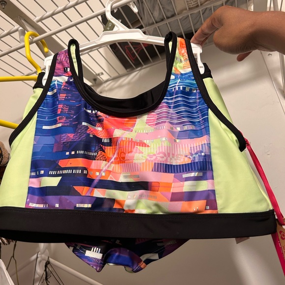 Justice swim suit, new  girls (XL) 16/18 tag still on - Picture 1 of 4